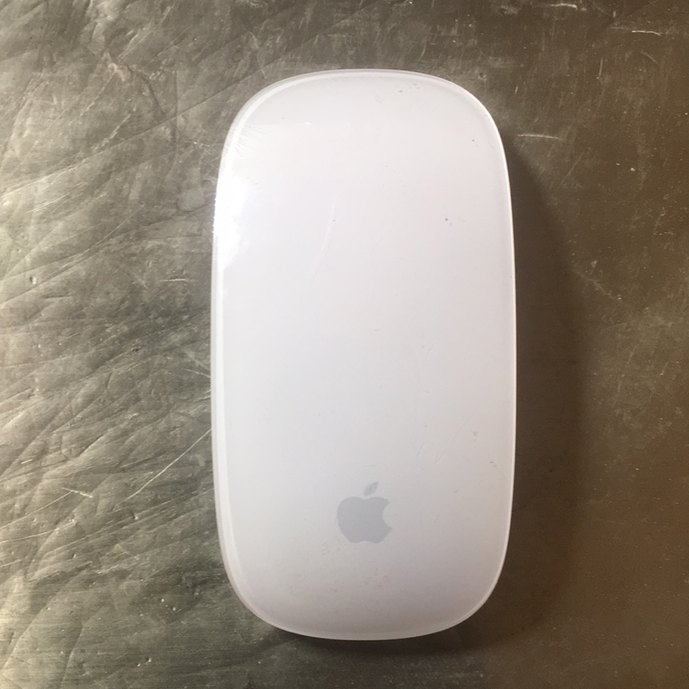 Apple magic mouse bluetooth enabled.